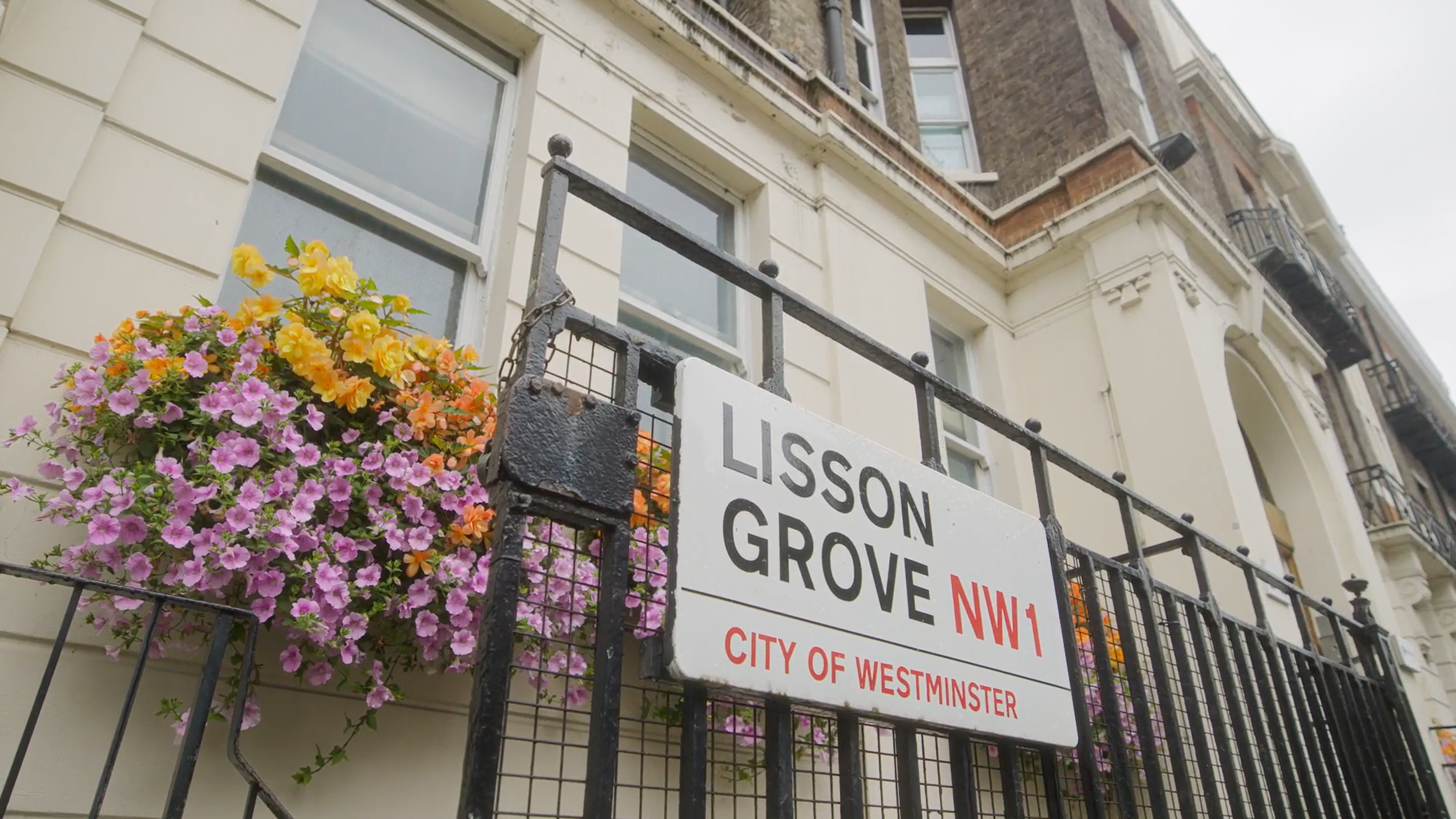 Sign of Lisson Grove