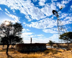 "In the grips of the pandemic, this world seemed so very broken and I found myself anxious and worried about the future. During this time I found myself pondering in wide open spaces of my country, Namibia. Wild things happened in this stillness – I have built a reservoir of calm and inner peace. It is from here that I can think, I can feel, I can breathe and make decisions in this turbulent world. Nature has allowed me to embrace uncertainty too; and some of the most beautiful chapters of my life have grown from here. "
- Tegan Rix, Occupational Therapist